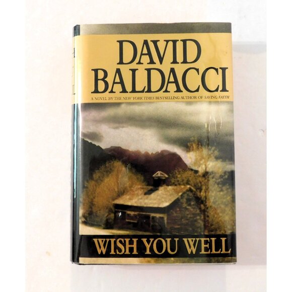 Wish You Well By David Baldacci 2000 Hardcover Dust Jacket Virginia Coal Mines - Picture 1 of 5